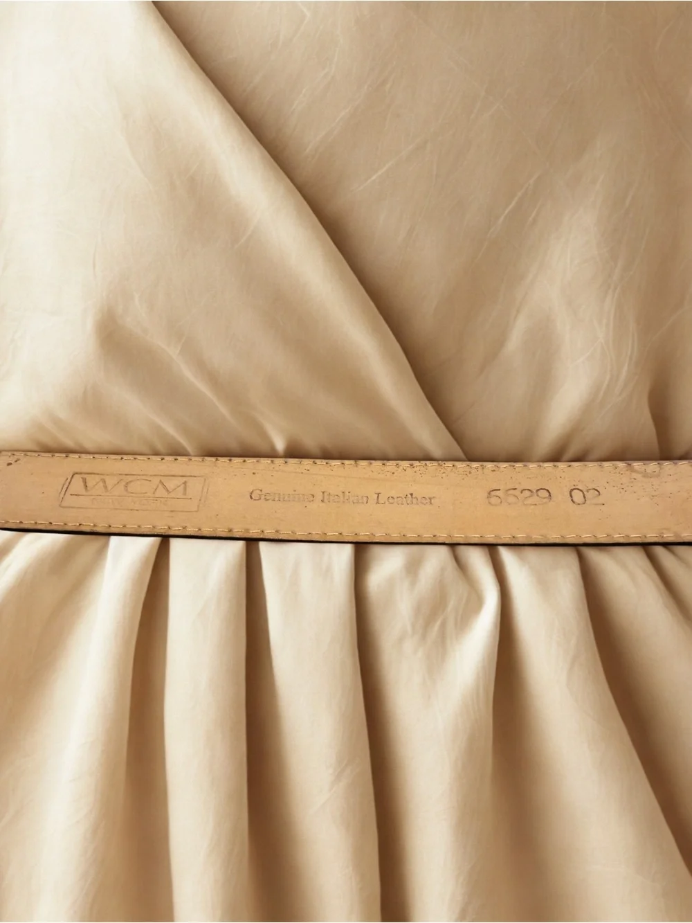 Women's Brown Leather Belt WCM New York